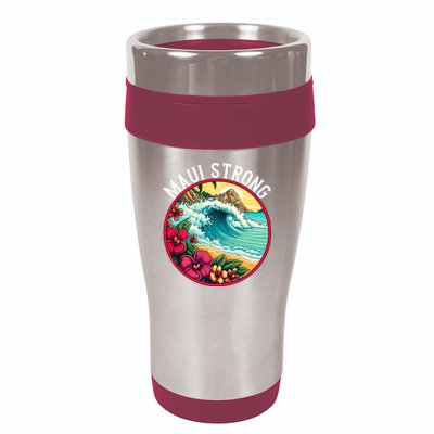 Maui Strong Support For Hawaii Fire Victims Hawaii Fires Lahaina Fires 16oz Travel Tumbler