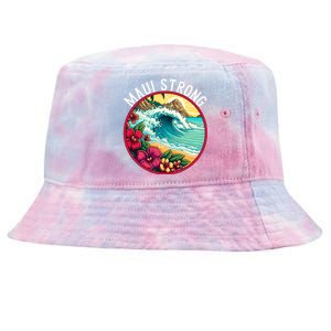 Maui Strong Support For Hawaii Fire Victims Hawaii Fires Lahaina Fires Tie-Dyed Bucket Hat