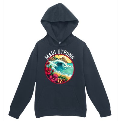 Maui Strong Support For Hawaii Fire Victims Hawaii Fires Lahaina Fires Urban Pullover Hoodie