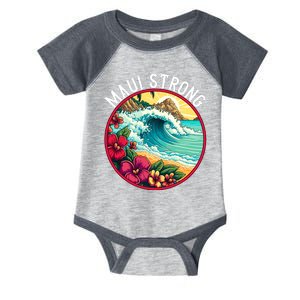 Maui Strong Support For Hawaii Fire Victims Hawaii Fires Lahaina Fires Infant Baby Jersey Bodysuit