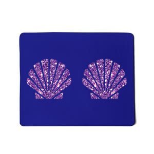 Mermaid Sea Shell Bra Costume Halloween Design Mousepad