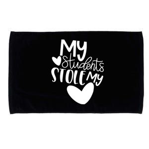 My Students Stole My Heart Valentines Day Gift Teachers Meaningful Gift Microfiber Hand Towel