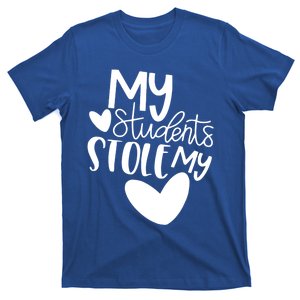 My Students Stole My Heart Valentines Day Gift Teachers Meaningful Gift T-Shirt