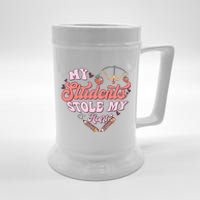 My Students Stole My Heart Funny Valentines Day Beer Stein