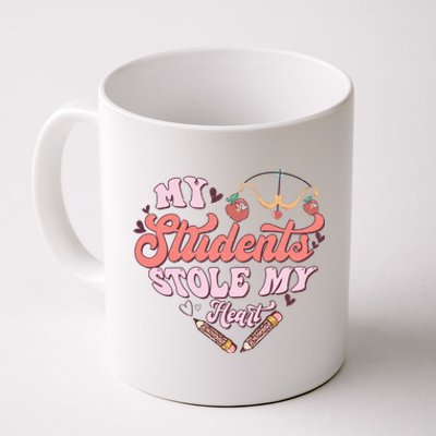 My Students Stole My Heart Funny Valentines Day Coffee Mug