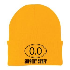 Marathon Support Staff 00 Funny Marathoner Runner Knit Cap Winter Beanie