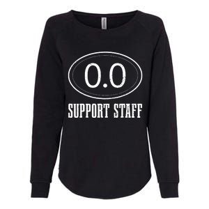 Marathon Support Staff 00 Funny Marathoner Runner Womens California Wash Sweatshirt