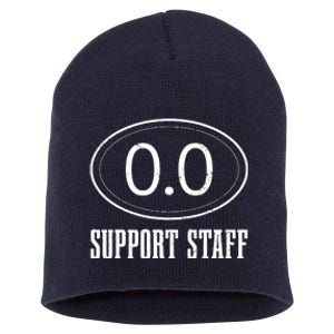 Marathon Support Staff 00 Funny Marathoner Runner Short Acrylic Beanie