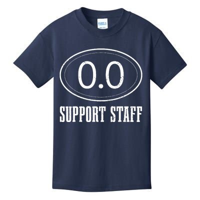 Marathon Support Staff 00 Funny Marathoner Runner Kids T-Shirt