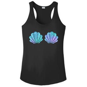 Mermaid Sea Shell Bra Halloween Costume Tops Ladies PosiCharge Competitor Racerback Tank