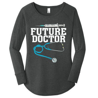 Medical School Student Funny Future Doctor in Training Women's Perfect Tri Tunic Long Sleeve Shirt