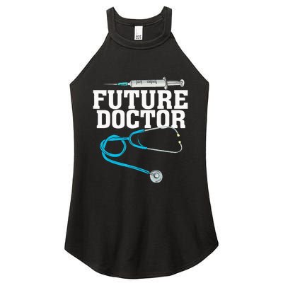 Medical School Student Funny Future Doctor in Training Women's Perfect Tri Rocker Tank