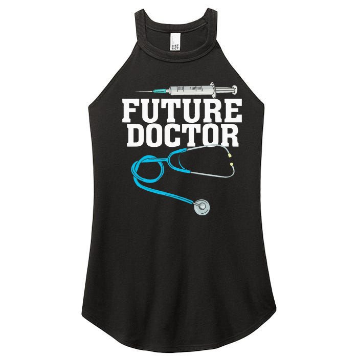 Medical School Student Funny Future Doctor in Training Women's Perfect Tri Rocker Tank