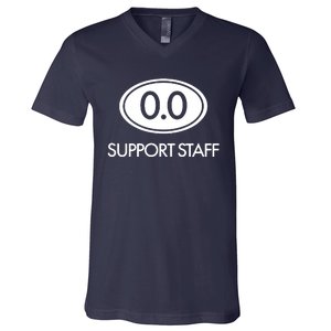 Marathon Support Staff 00 Circle T V-Neck T-Shirt