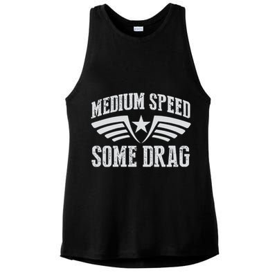 Medium Speed Some Drag Ladies PosiCharge Tri-Blend Wicking Tank