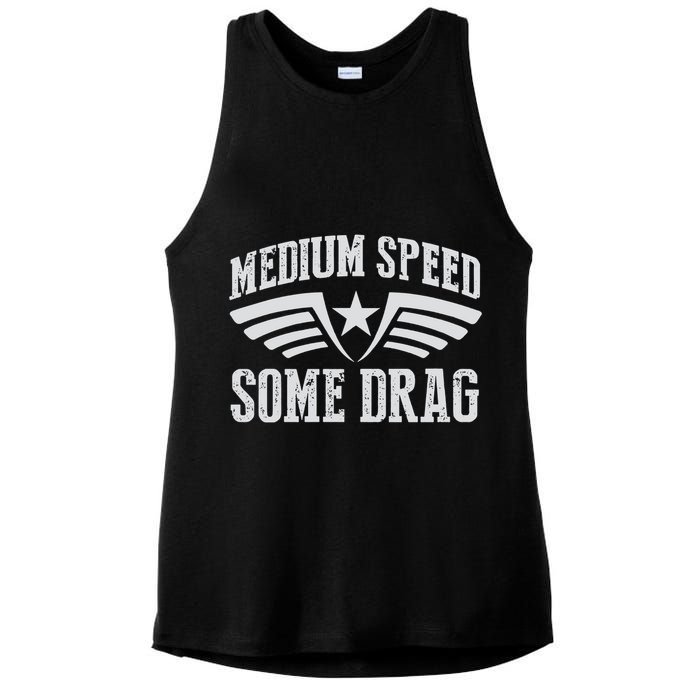 Medium Speed Some Drag Ladies PosiCharge Tri-Blend Wicking Tank