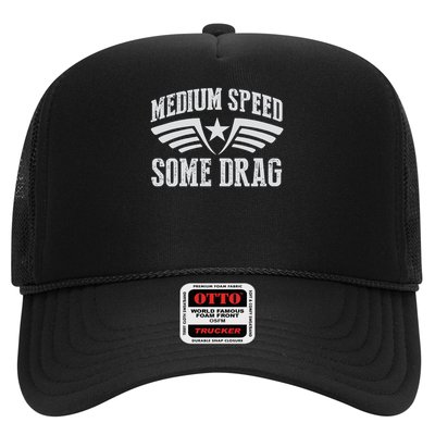 Medium Speed Some Drag Trucker Hat