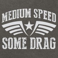 Medium Speed Some Drag Cotton Canvas Backpack