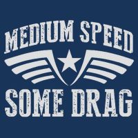 Medium Speed Some Drag 7-Panel Snapback Hat