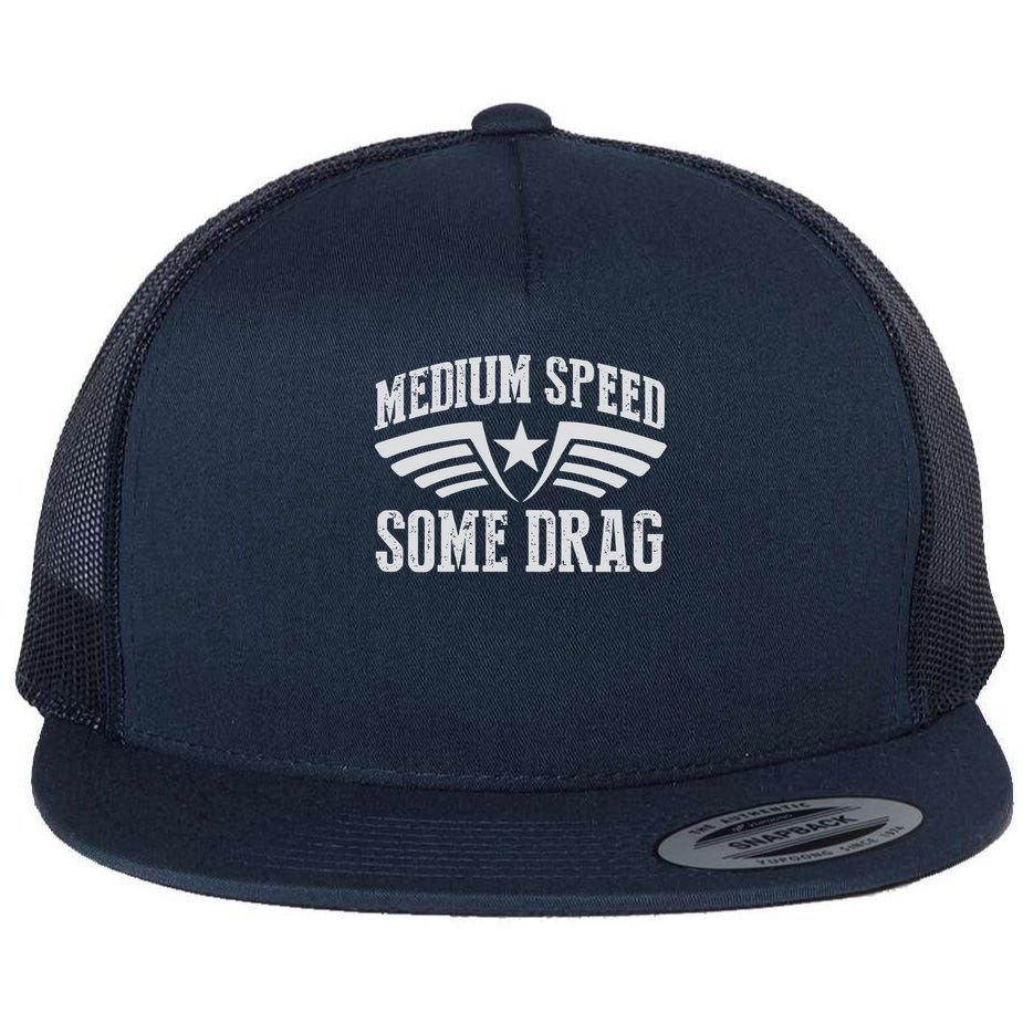 Medium Speed Some Drag Flatbill Hat