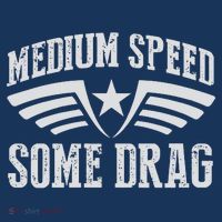 Medium Speed Some Drag Baby Bodysuit