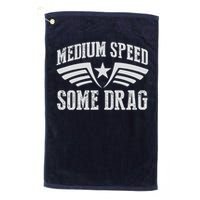 Medium Speed Some Drag Golf Towel