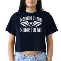 Medium Speed Some Drag Crop Top
