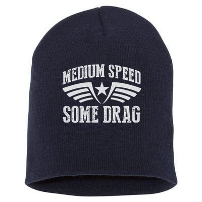 Medium Speed Some Drag Short Acrylic Beanie