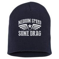 Medium Speed Some Drag Short Acrylic Beanie