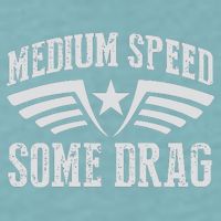 Medium Speed Some Drag Sueded Cloud Jersey T-Shirt