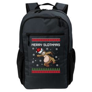 Merry Slothmas Sloth Animal Christmas Gift Daily Commute Backpack