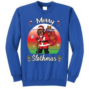 Merry Slothmas Sloth Christmas Matching Pajama Costume Great Gift Sweatshirt