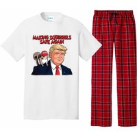 Make Squirrels Safe Again Trump Squirrels For Trump Pajama Set