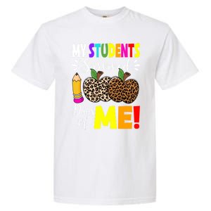 My Students Survived 100 Days Of Me Funny Students Teachers Cute Gift Garment-Dyed Heavyweight T-Shirt