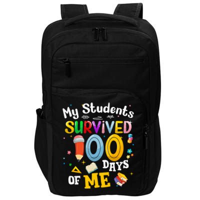 My Students Survived 100 Days Of Me 100 Days School Teachers Meaningful Gift Impact Tech Backpack