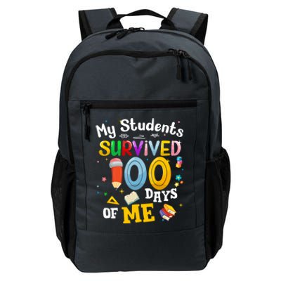 My Students Survived 100 Days Of Me 100 Days School Teachers Meaningful Gift Daily Commute Backpack