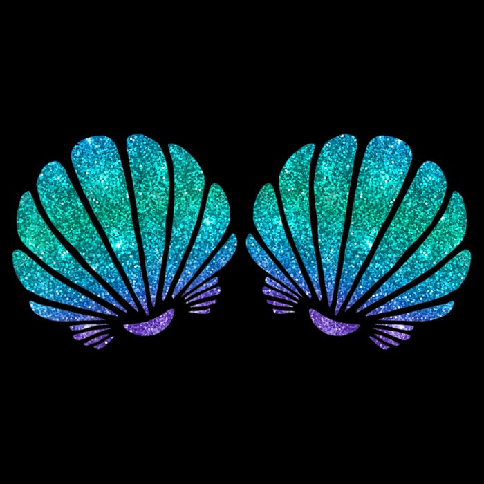 Mermaid Sea Shell Bra Costume Backpack