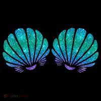 Mermaid Sea Shell Bra Costume 7-Panel Snapback Hat