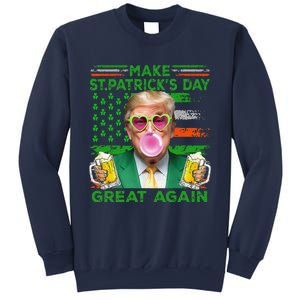 Make Saint St PatrickS Day Great Again Flag Funny Trump Sweatshirt