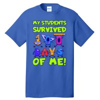 My Students Survived 100 Days With Me 100th Day Of Teacher Meaningful Gift Tall T-Shirt