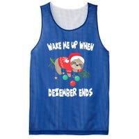 Merry Slothmas Sloth Christmas Gift Mesh Reversible Basketball Jersey Tank