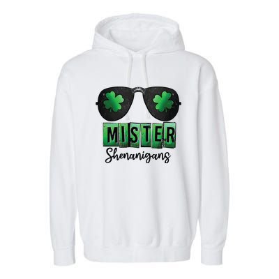 Mister Shenanigans St PatrickS Day Garment-Dyed Fleece Hoodie