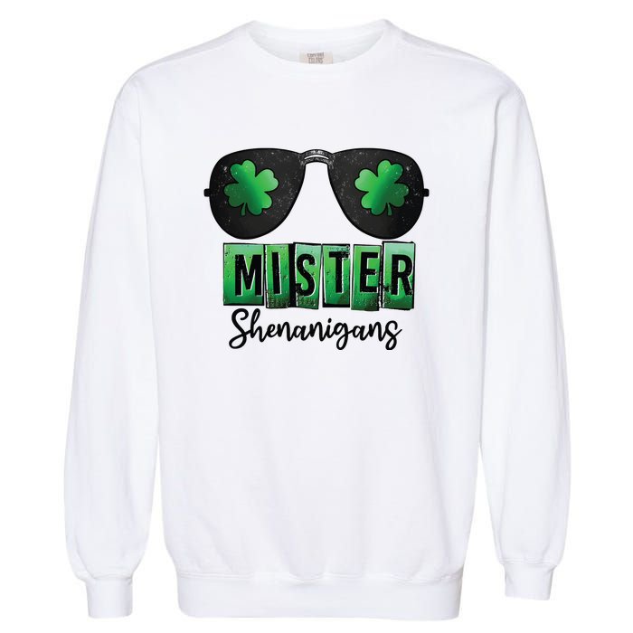 Mister Shenanigans St PatrickS Day Garment-Dyed Sweatshirt