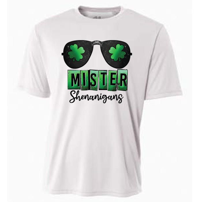 Mister Shenanigans St PatrickS Day Cooling Performance Crew T-Shirt