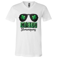 Mister Shenanigans St PatrickS Day V-Neck T-Shirt