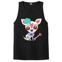 Mexican Sugar Skull Chihuahua PosiCharge Competitor Tank