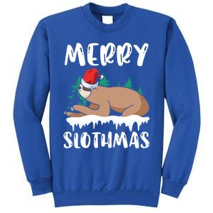 Merry Slothmas Sloth Whisperer Animal Christmas Season Gift Sweatshirt