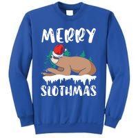 Merry Slothmas Sloth Whisperer Animal Christmas Season Gift Sweatshirt