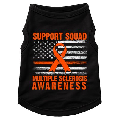 Ms Support Squad Multiple Sclerosis Awareness Doggie Tank