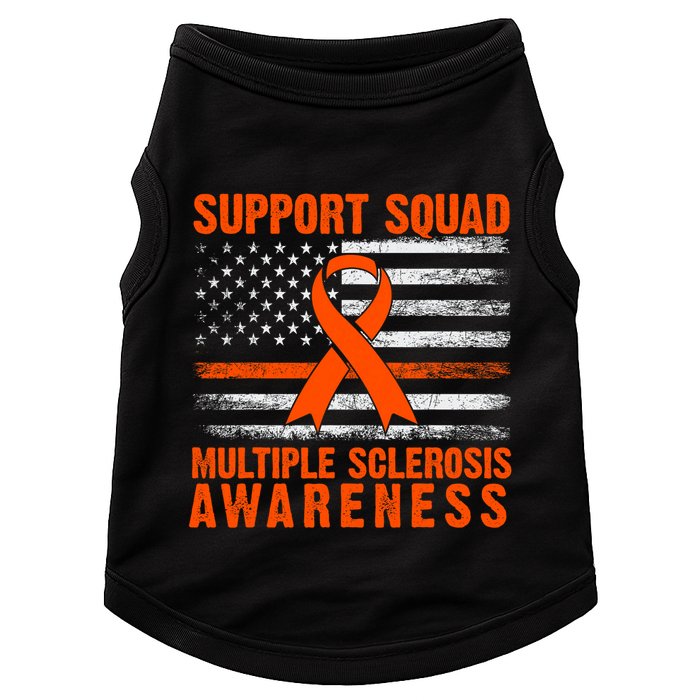 Ms Support Squad Multiple Sclerosis Awareness Doggie Tank